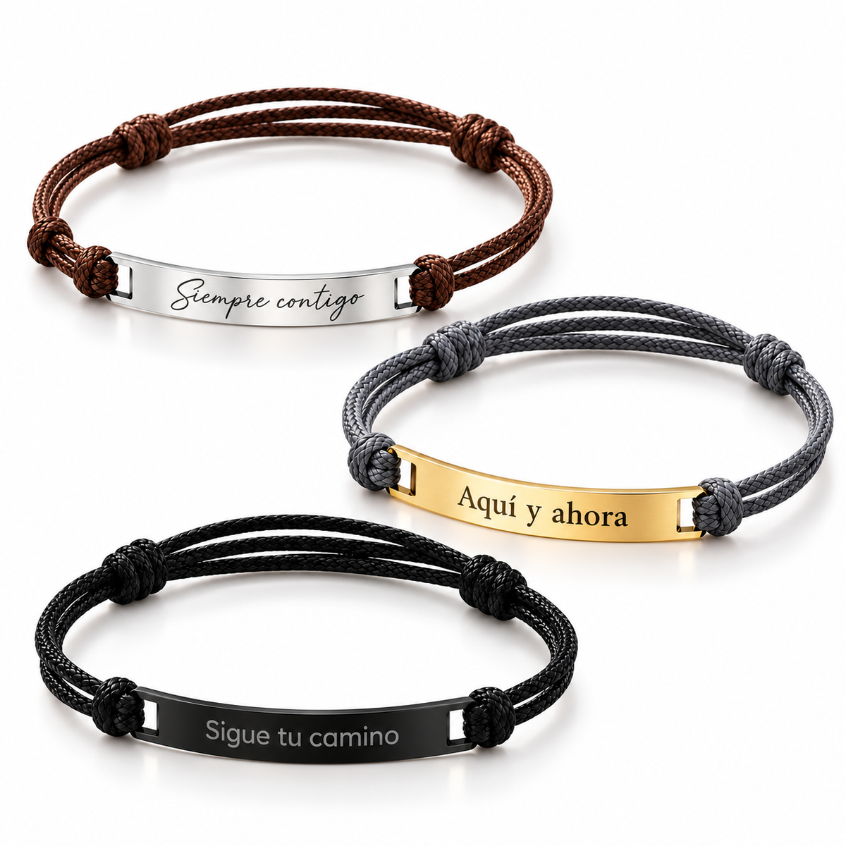 Pulsera Bali con fondo blanco de estudio