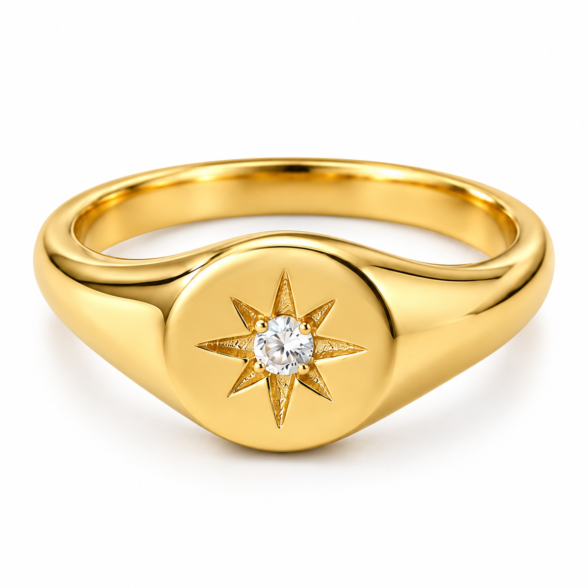 Anillo Loira — una pieza sobre fondo blanco de estudio