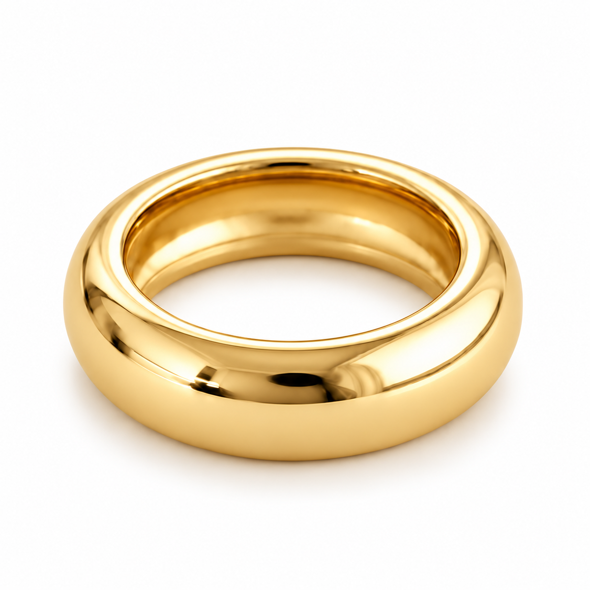 Anillo Mississippi — una pieza sobre fondo blanco de estudio
