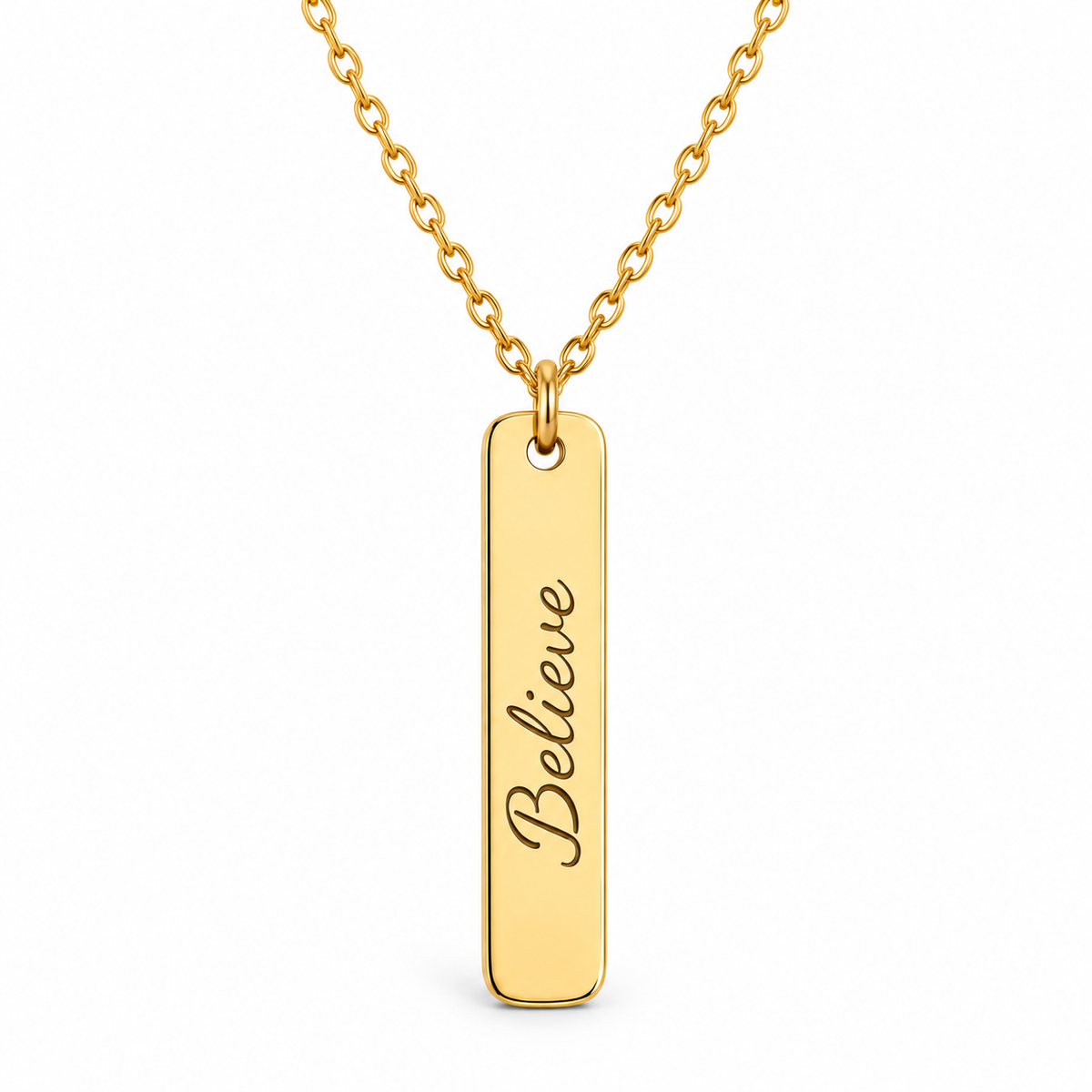 Collar Oslo — una pieza sobre fondo blanco de estudio